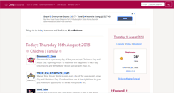 Desktop Screenshot of onlybrisbane.com.au